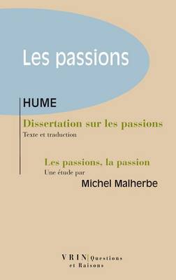 Cover of Dissertation Sur Les Passions