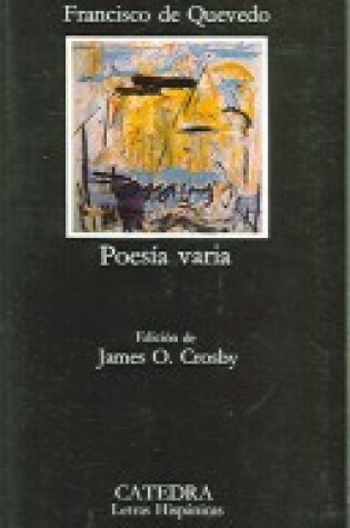 Cover of Poesia Varia