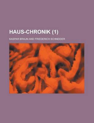 Book cover for Haus-Chronik (1 )