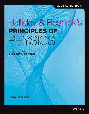 Book cover for Halliday and Resnick's Principles of Physics