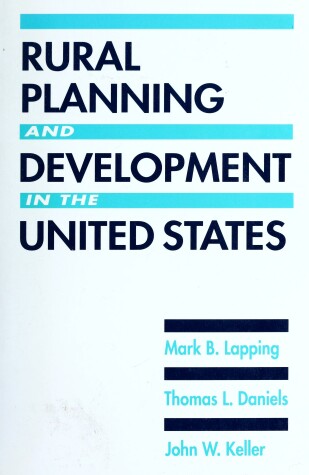 Book cover for Rural Planning And Development In The United States