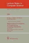 Book cover for Mathematical Foundations of Programming Language Semantics