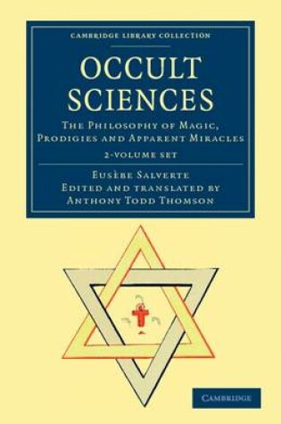 Cover of Occult Sciences 2 Volume Set
