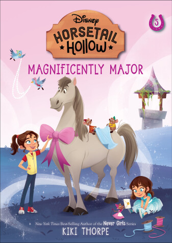 Book cover for Magnificently Major: Princess Cinderellas Horse (Disneys Horsetail Hollow, Book 5)