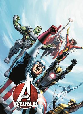 Book cover for Avengers World Volume 1: A.i.m.pire
