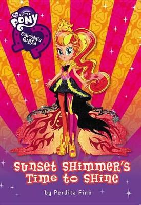Book cover for Sunset Shimmer's Time to Shine