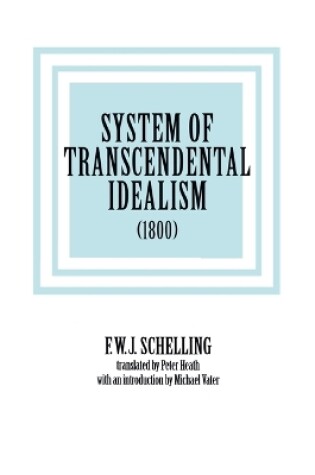 Cover of System of Transcendental Idealism