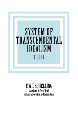 Book cover for System of Transcendental Idealism