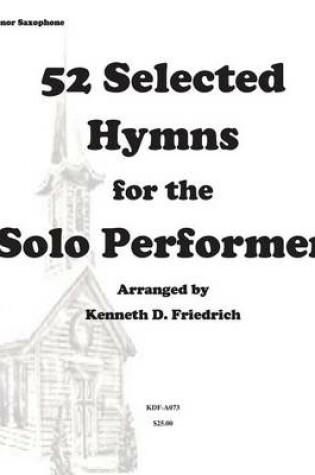 Cover of 52 Selected Hymns for the Solo Performer-tenor sax version