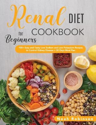 Book cover for The Renal Diet Cookbook for Beginners