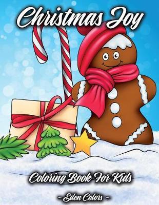 Book cover for Christmas Joy - Coloring Book for Kids