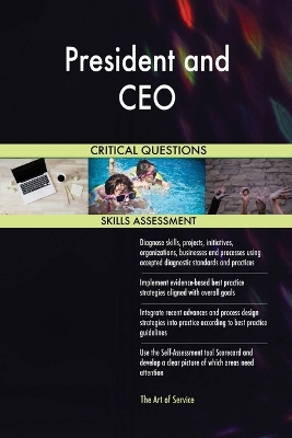 Book cover for President and CEO Critical Questions Skills Assessment