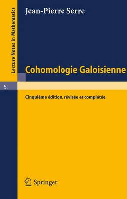 Cover of Cohomologie Galoisienne