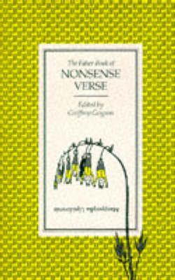 Book cover for Faber Book of Nonsense Verse
