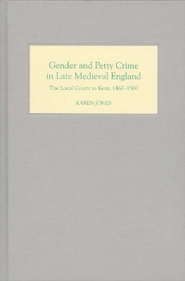 Book cover for Gender and Petty Crime in Late Medieval England