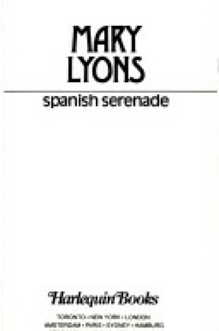 Cover of Spanish Serenade