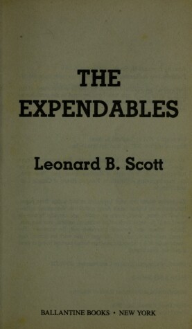 Book cover for Expendables