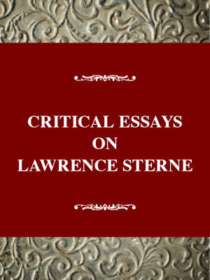 Cover of Critical Essays on Laurence Sterne