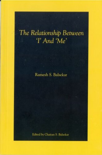 Book cover for The Relationship Between I and Me