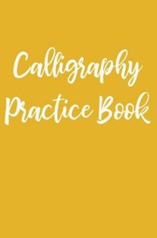 Cover of Calligraphy Practice Book