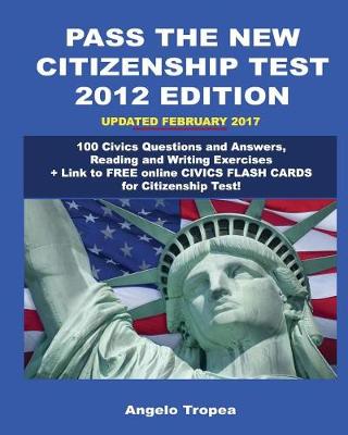Book cover for Pass the New Citizenship Test 2012 Edition