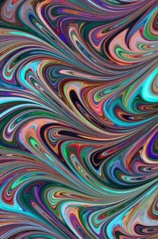 Cover of Abstract Wave Swirl Notebook