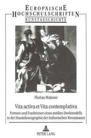 Cover of Vita Activa Et Vita Contemplativa