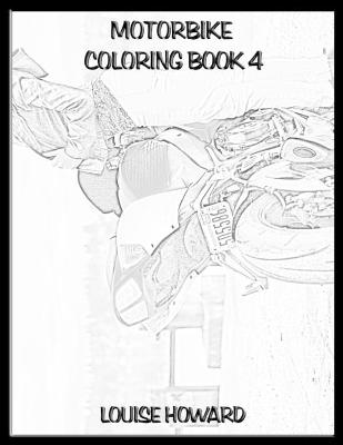 Book cover for Motorbike Coloring book 4