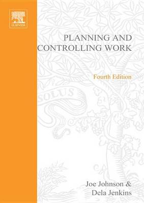 Book cover for Planning and Controlling Work Super Series