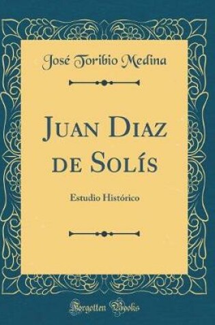 Cover of Juan Diaz de Solís