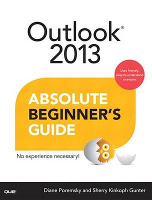 Book cover for Outlook 2013 Absolute Beginner's Guide