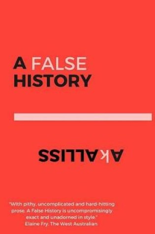 Cover of A False History