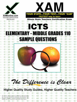 Book cover for ICTS Elementary-Middle Grades 110 Sample Questions