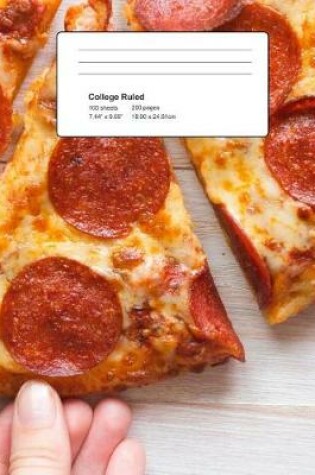 Cover of Pizza Composition Book - I Love Pizza