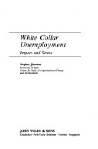 Cover of White Collar Unemployment