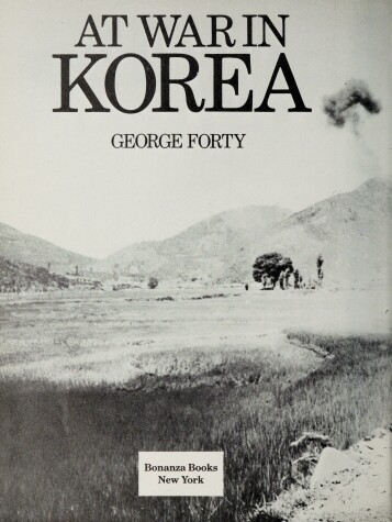 Book cover for At War in Korea