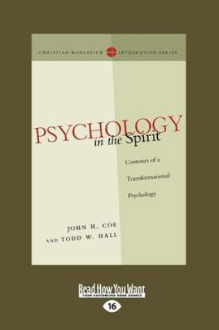 Cover of Psychology in the Spirit (1 Volume Set)