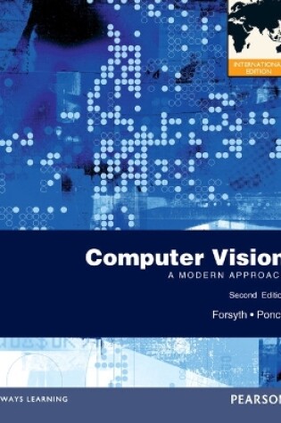 Cover of Computer Vision: A Modern Approach