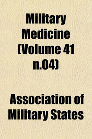 Cover of Military Medicine (Volume 41 N.04)