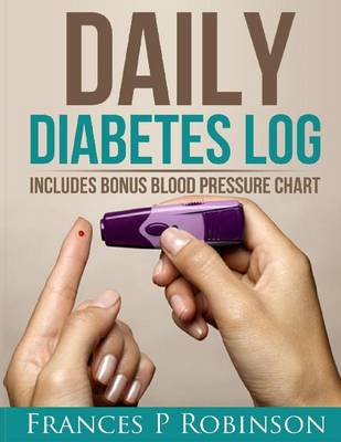 Book cover for Daily Diabetes Log