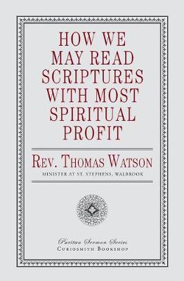 Book cover for How We May Read Scriptures with Most Spiritual Profit
