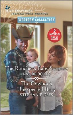 Book cover for The Rancher's Baby Surprise and the Cowboy's Unexpected Baby