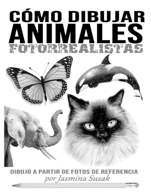 Book cover for Cómo Dibujar Animales Fotorrealistas
