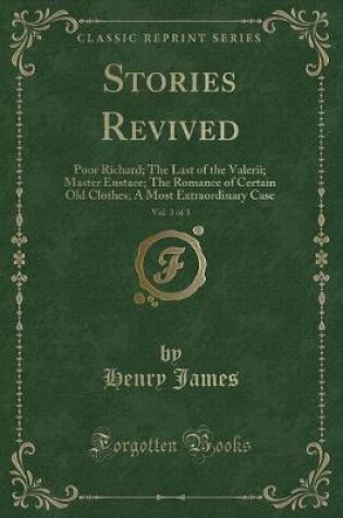 Cover of Stories Revived, Vol. 3 of 3