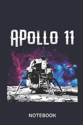 Book cover for Apollo 11 Notebook