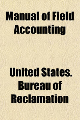 Book cover for Manual of Field Accounting