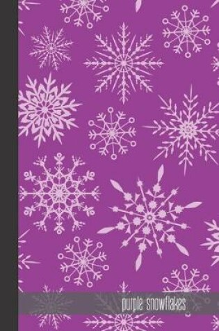 Cover of purple snowflakes