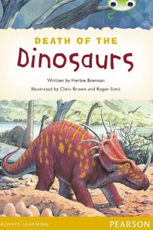 Cover of Bug Club Pro Guided Y4 Non-fiction The Death of the Dinosaurs