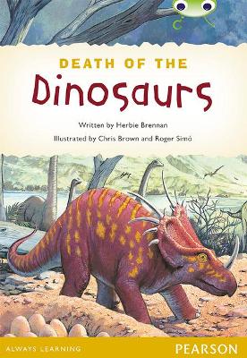 Cover of Bug Club Pro Guided Y4 Non-fiction The Death of the Dinosaurs