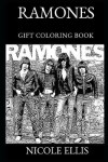 Book cover for Ramones Gift Coloring Book